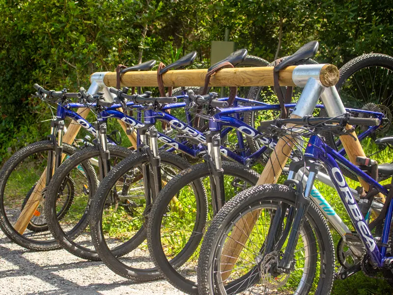 Campsite with bike rental in Ardèche